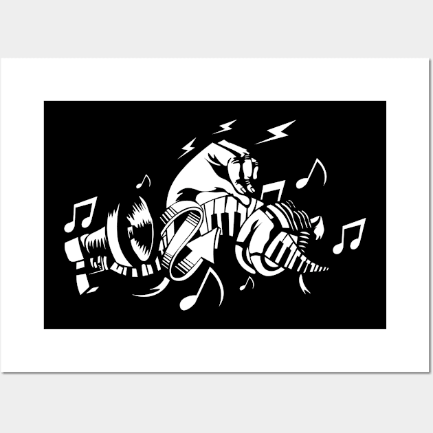 musical instrument Wall Art by first12